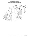 Diagram for 03 - Oven Door Parts