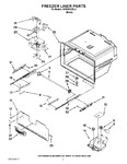 Diagram for 06 - Freezer Liner Parts