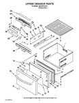 Diagram for 03 - Upper Drawer Parts