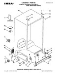 Diagram for 01 - Cabinet Parts