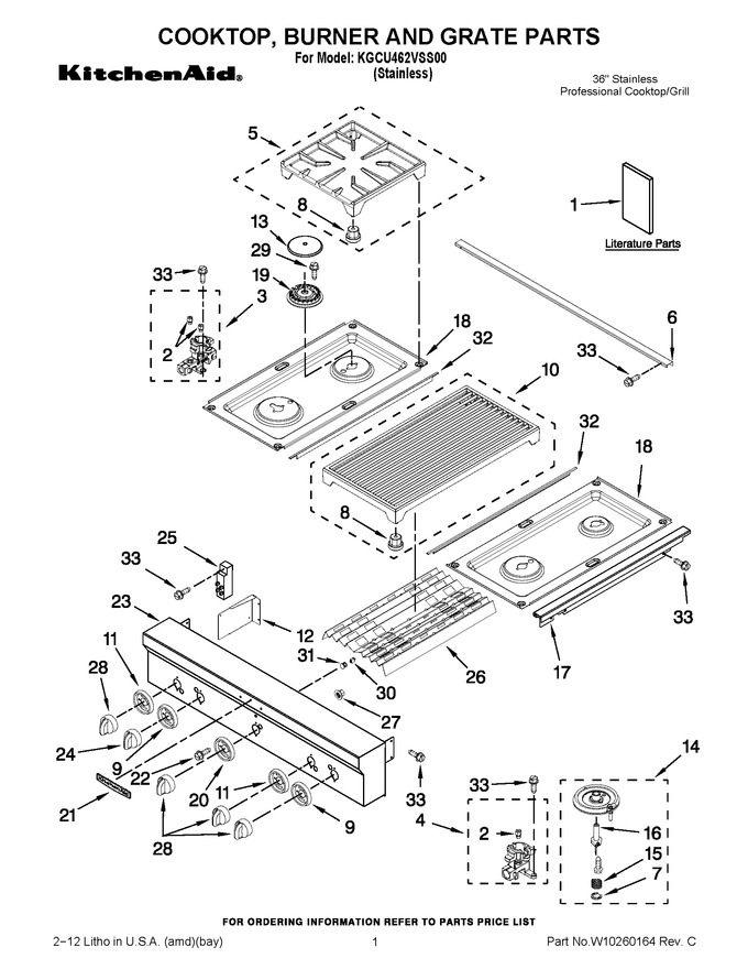 Diagram for KGCU462VSS00