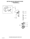 Diagram for 05 - Motor And Ice Container Parts