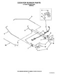 Diagram for 07 - Cooktop Burner Parts