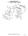 Diagram for 03 - Oven Door Parts