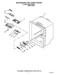 Diagram for 04 - Refrigerator Liner Parts