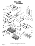 Diagram for 07 - Shelf Parts