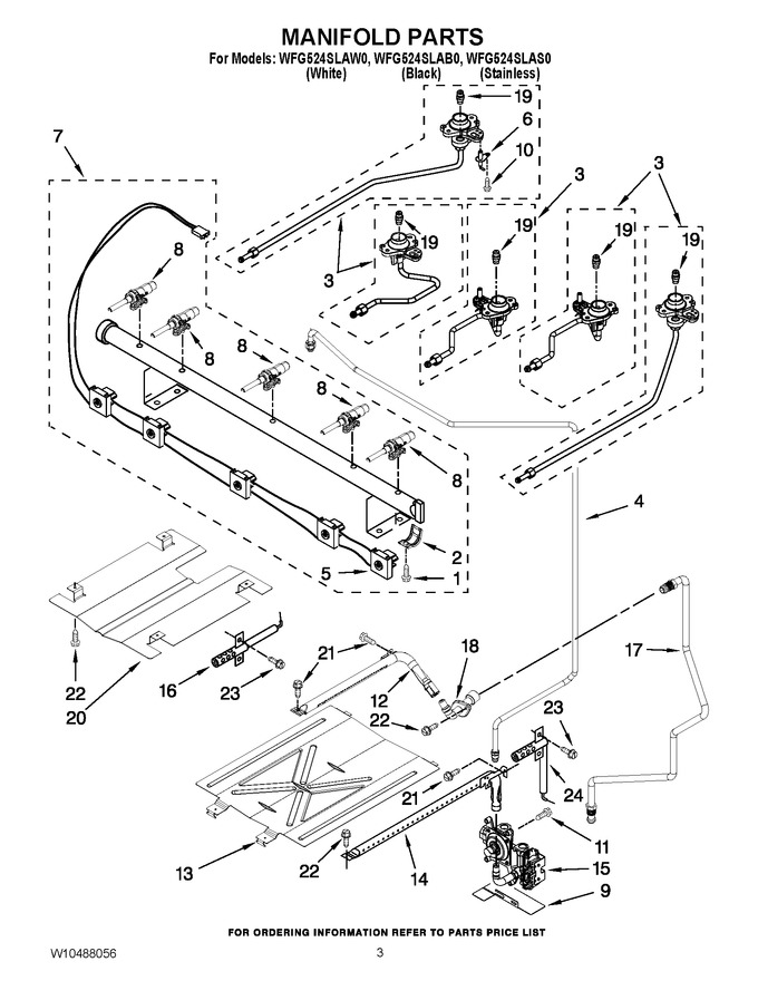 Diagram for WFG524SLAB0