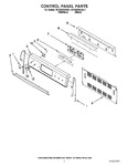 Diagram for 02 - Control Panel Parts