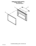 Diagram for 03 - Freezer Door Parts