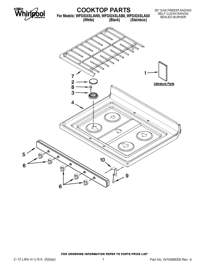 Diagram for WFG524SLAS0