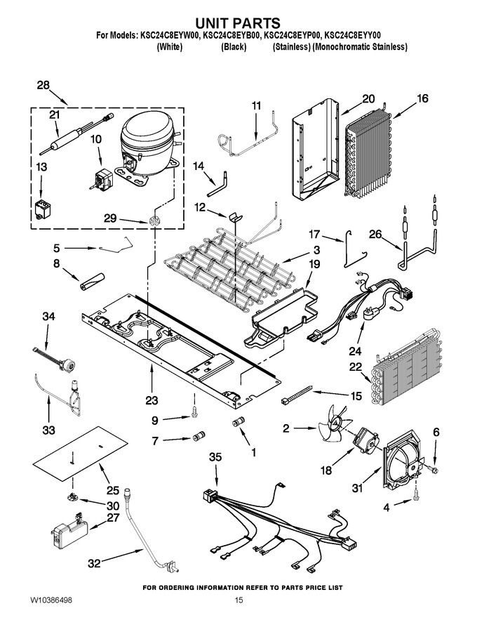 Diagram for KSC24C8EYY00