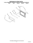 Diagram for 08 - Microwave Door Parts