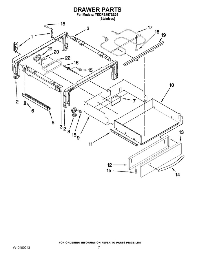 Diagram for YKDRS807SS04