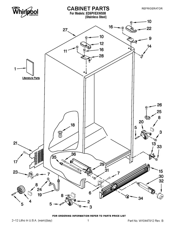 Diagram for ED5PVEXWS08