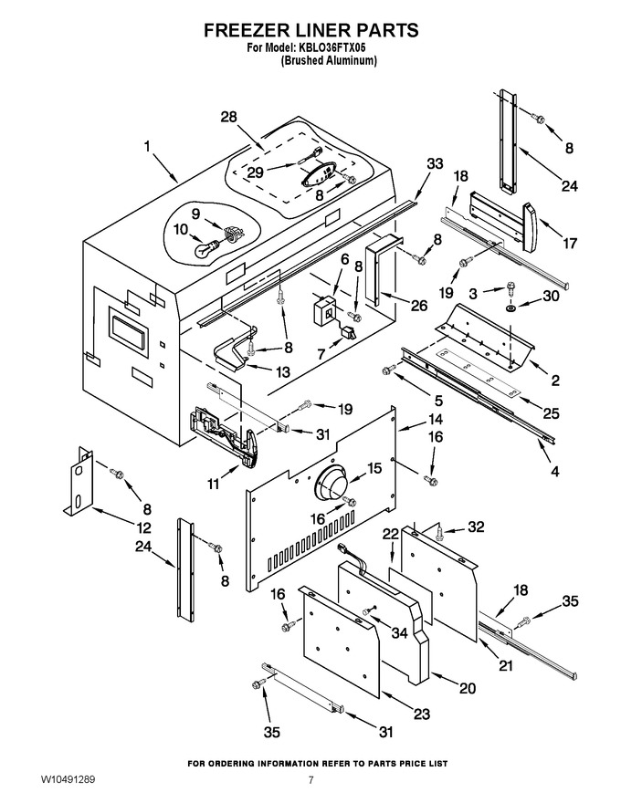 Diagram for KBLO36FTX05