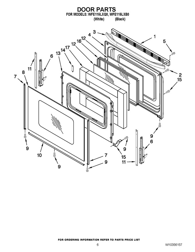 Diagram for WFE115LXB0