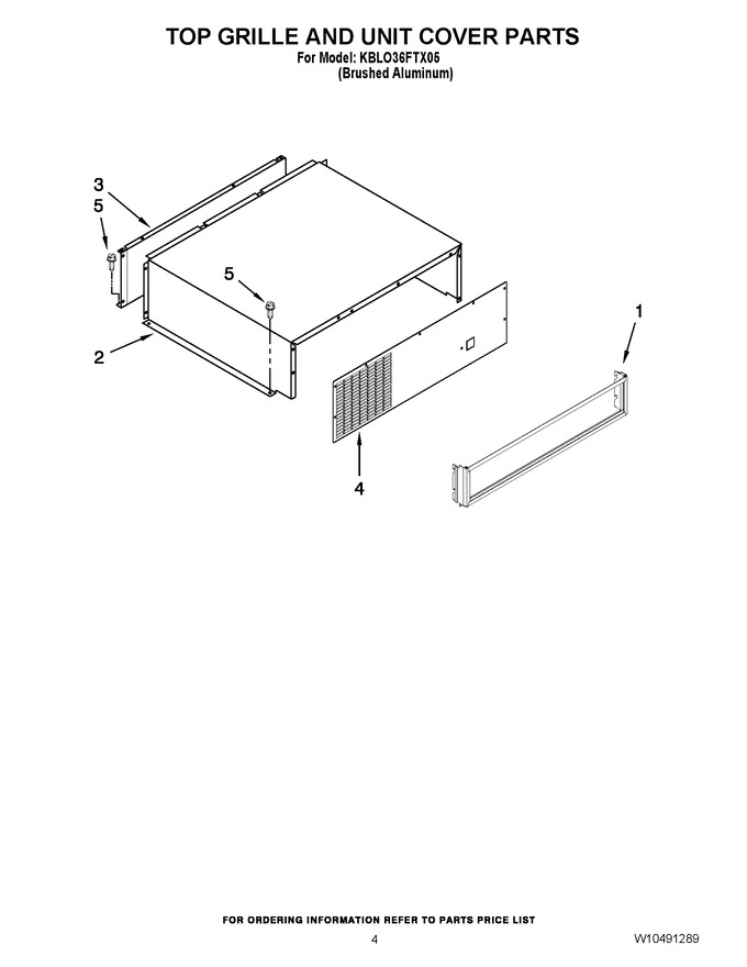 Diagram for KBLO36FTX05