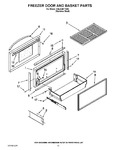 Diagram for 08 - Freezer Door And Basket Parts