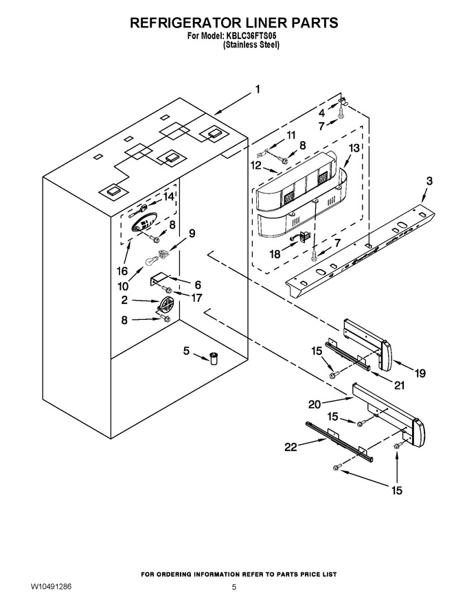 Diagram for KBLC36FTS05