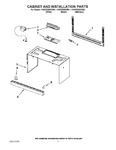 Diagram for 06 - Cabinet And Installation Parts