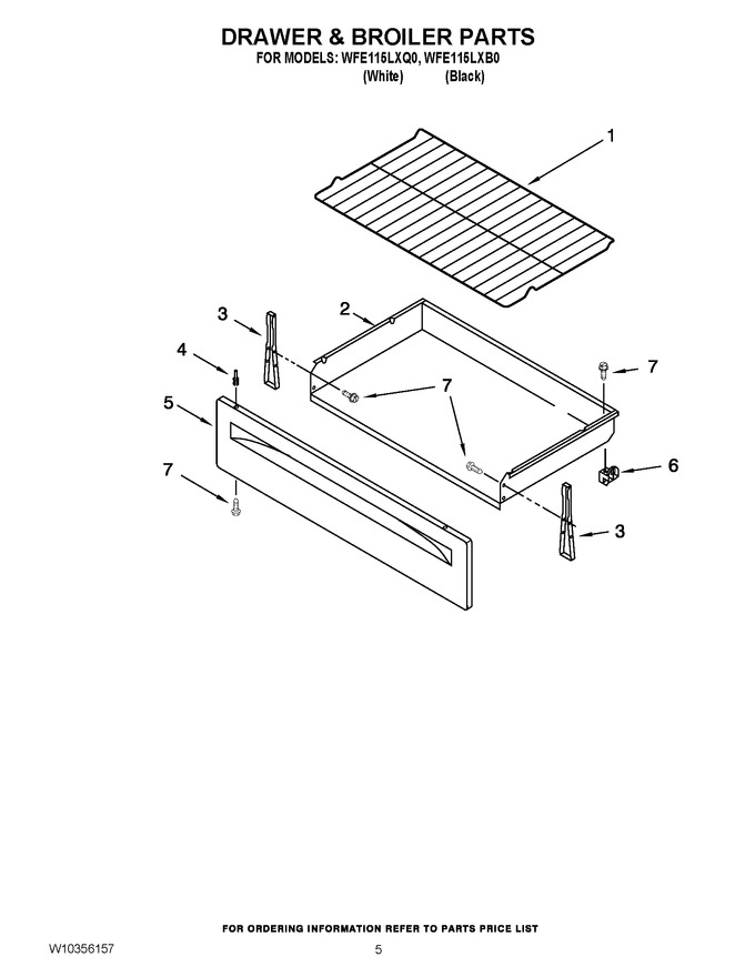 Diagram for WFE115LXB0