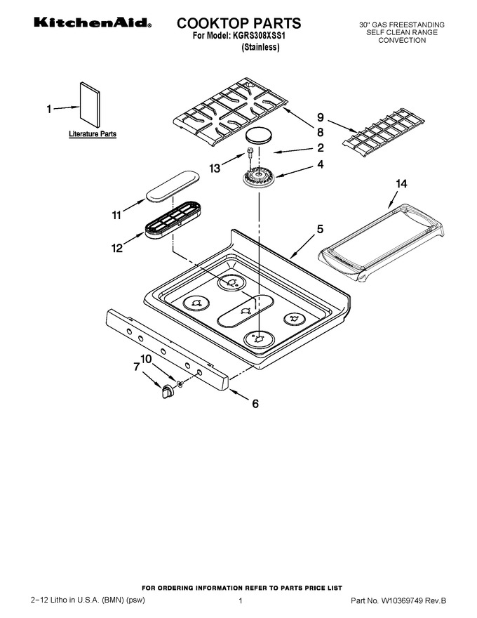 Diagram for KGRS308XSS1