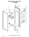 Diagram for 06 - Refrigerator Door Parts