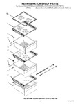 Diagram for 03 - Refrigerator Shelf Parts