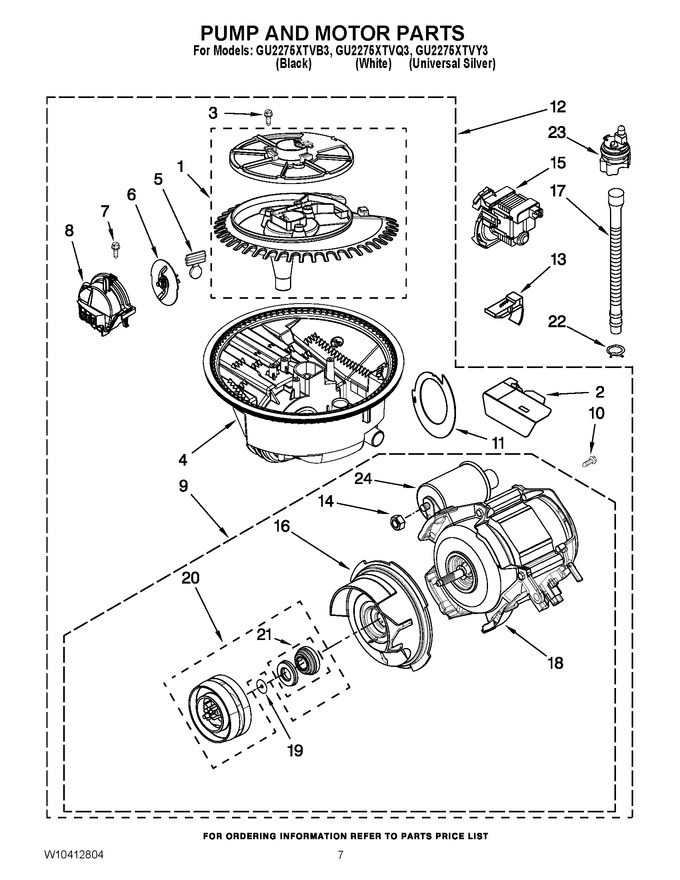 Diagram for GU2275XTVY3