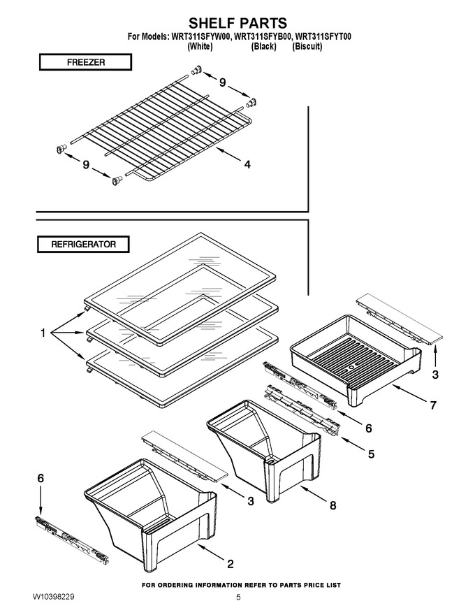 Diagram for WRT311SFYW00