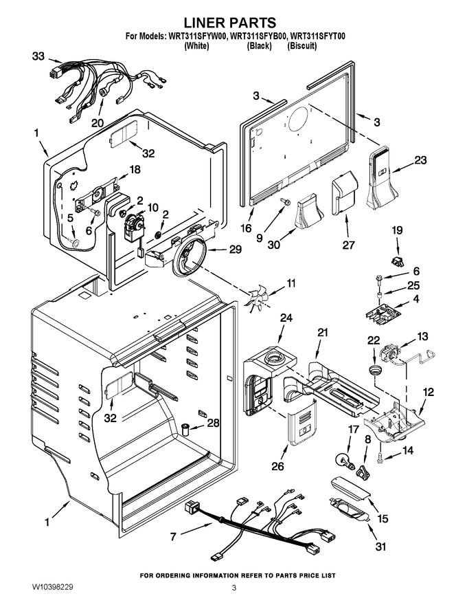 Diagram for WRT311SFYT00