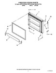 Diagram for 04 - Freezer Door Parts