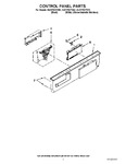 Diagram for 02 - Control Panel Parts