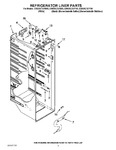 Diagram for 02 - Refrigerator Liner Parts