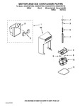 Diagram for 05 - Motor And Ice Container Parts