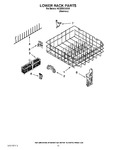 Diagram for 10 - Lower Rack Parts