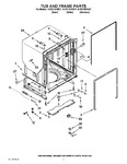 Diagram for 05 - Tub And Frame Parts