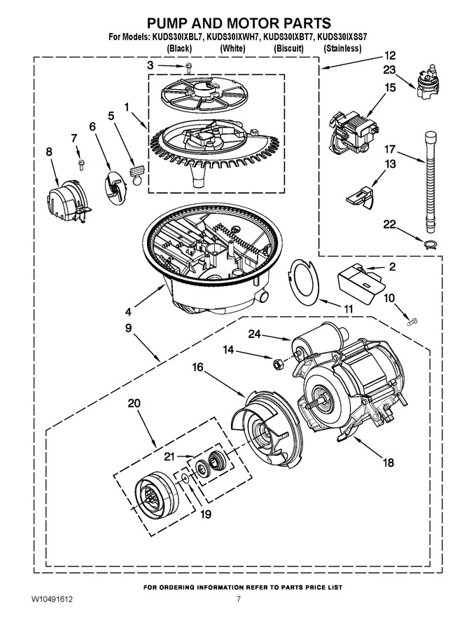 Diagram for KUDS30IXBT7