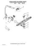 Diagram for 07 - Upper Wash And Rinse Parts