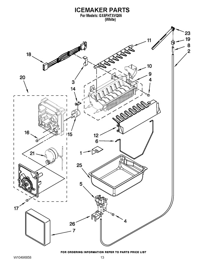 Diagram for GX5FHTXVQ05