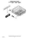 Diagram for 10 - Lower Rack Parts