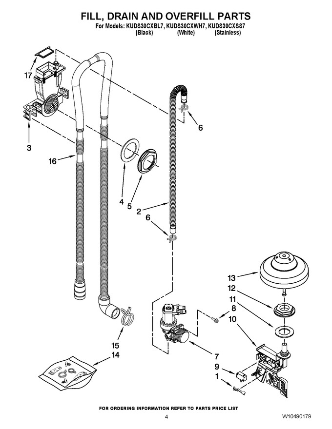 Diagram for KUDS30CXWH7