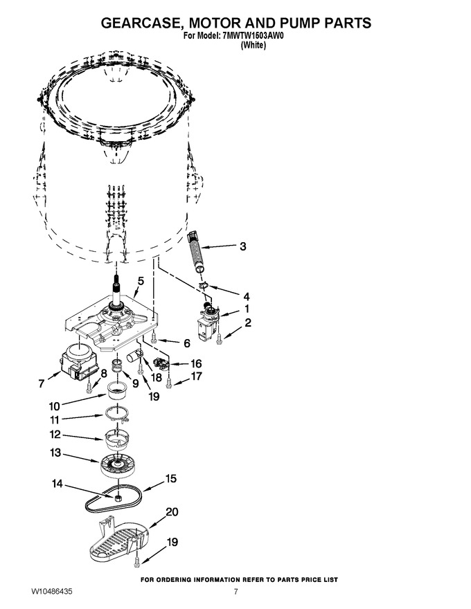 Diagram for 7MWTW1503AW0