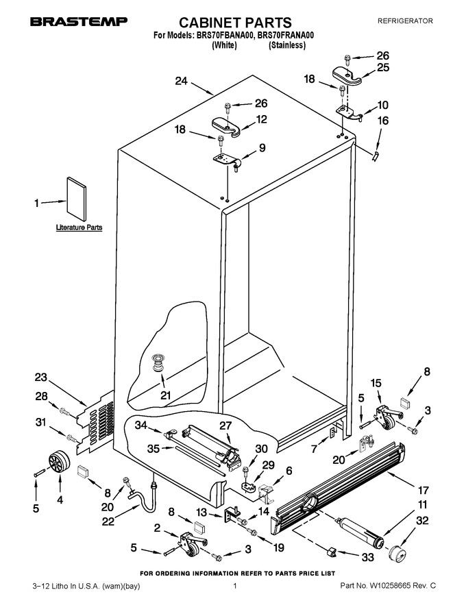 Diagram for BRS70FBANA00