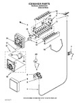 Diagram for 12 - Icemaker Parts