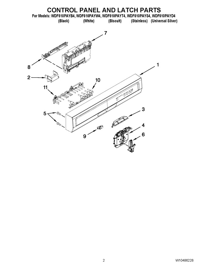 Diagram for WDF510PAYT4