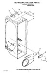 Diagram for 02 - Refrigerator Liner Parts