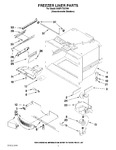 Diagram for 02 - Freezer Liner Parts