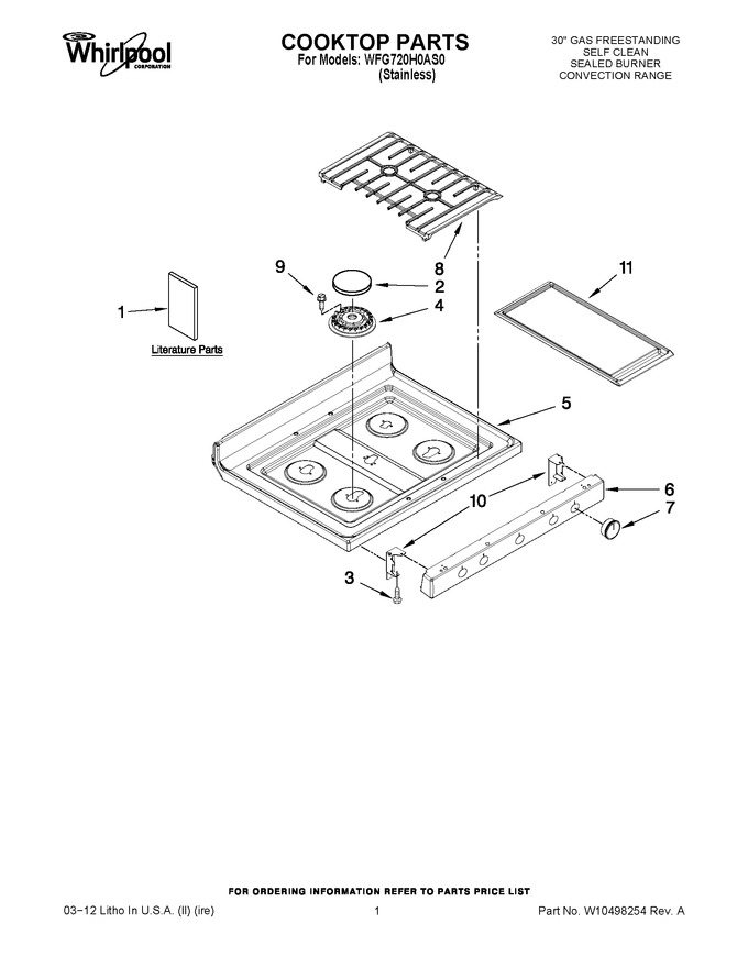 Diagram for WFG720H0AS0