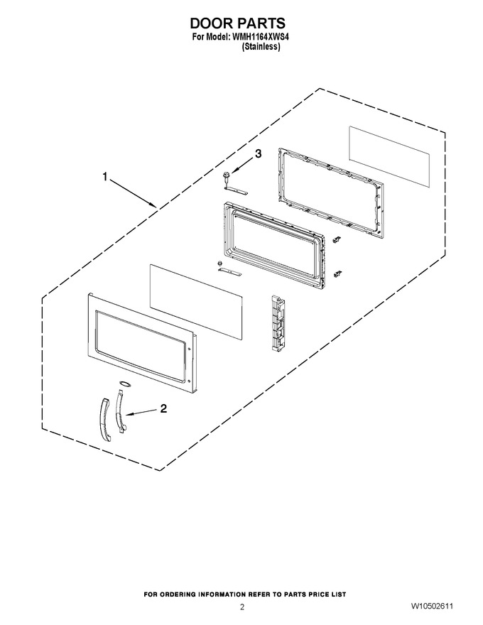 Diagram for WMH1164XWS4